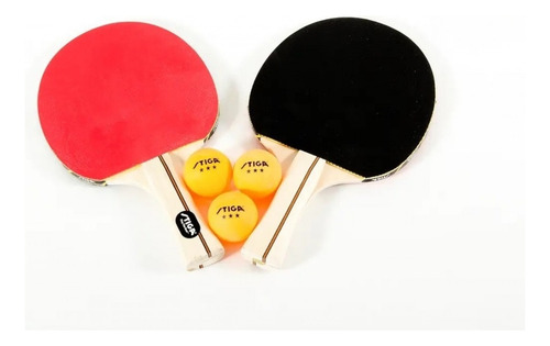 Stiga Performance Set 2 Raquetas 3 Pelotas Pin Pon