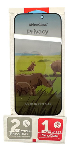 Mica De Privacidad Compatible Con iPhone 16 Pro Max Premium