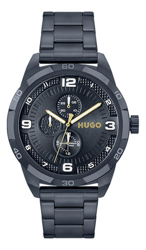 Reloj Hugo Para Hombre 1530278 Acero Inoxidable Azul