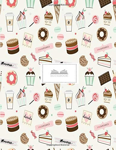 Notebook Dessert Cover And Dot Pages, Extra Large (85 X 11) 