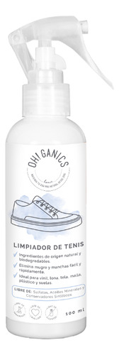 Ohganics Espuma Limpiadora De Tenis 100 Ml