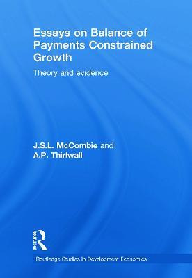 Libro Essays On Balance Of Payments Constrained Growth - ...