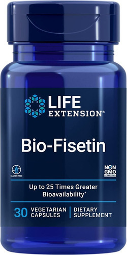Suplemento Bio-fisetin Life Extension 30 Caps Sabor Neutro