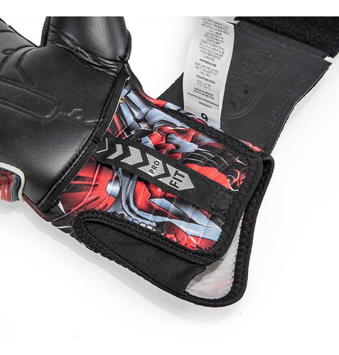 Imagen 5 de 7 de Guante De Portero Rinat Asimetrik Bionik Pro Rojo