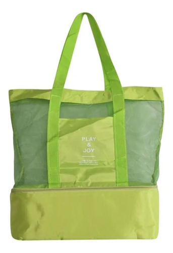 Bolsa Malla Multifuncional Compra Picnic Playa Impermeable