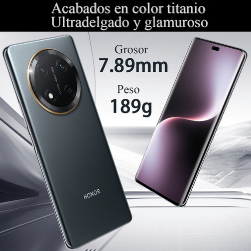 Honor X9c 5g Dual Sim 12gb Ram 256gb,6600mah Batería Duradera,impermeable Y Resistente A Las Caídas,120hz Refresh Rate,108mp Ois Cámara,titanium Black