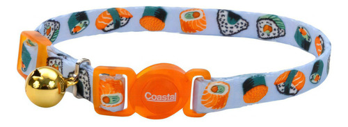 Collar Coastal Fashion Para Gatos Coloridos Con Sonido Tamaño Del Collar 20-30cm Nombre Del Diseño Fashion Color Sushi