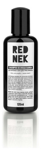Shampoo Desmaia Barba Rednek 120ml