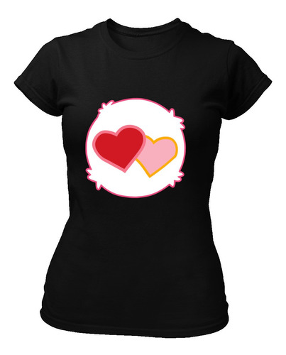 Playera Negra Osito-cariñosito Love-a-lot-bear