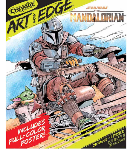 Star Wars The Mandalorian Crayola Art With Edge