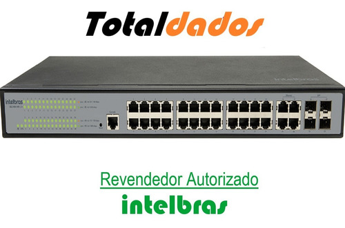 Switch Gerenciável 24pg + 4pgbic - Sg 2404 Mr L2 +  Skd