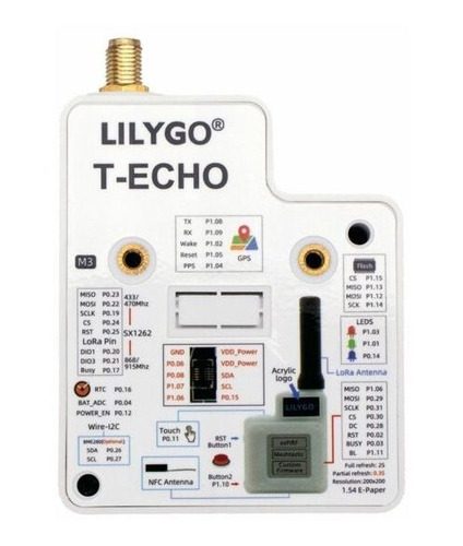 Lilygo Ttgo Meshstatic T-echo 915mhz