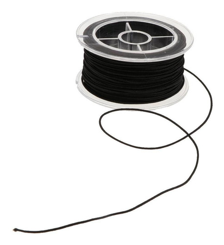 Imagen 11 de 12 de 5 Cuerdas Elásticas Para Hacer Joyas Budistas, Color Negro,
