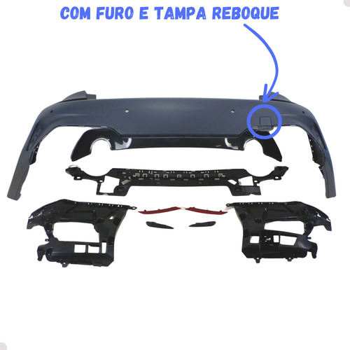 Parachoque Traseiro Bmw G20 320 328 2019 2020 2021 2022