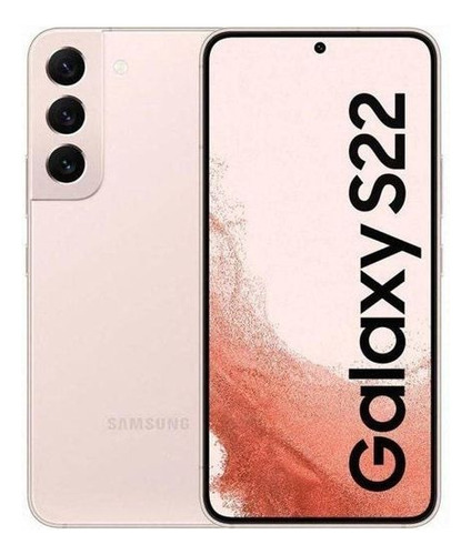 Samsung Galaxy S22 5g 128gb 8gb Ram Rosa Snapdragon Impecable !incluye Cargador! (Reacondicionado)