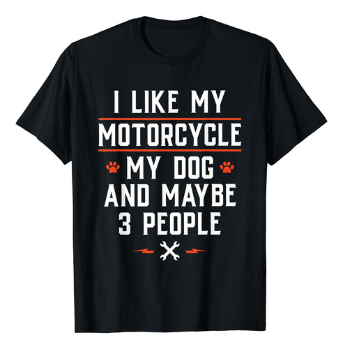 Me Gusta Mi Motocicleta, Mi Perro Y Tal Vez 3 Personas - Cam