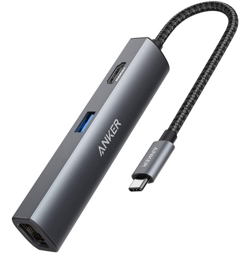 Anker Usb C Hub [actualizado], Adaptador Usb C 5 En 1 Con 4 