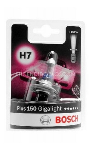 Lampara Baja H7 12v 55w Bosch Origen Hungría