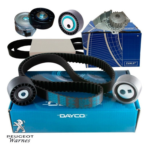 Distrib Dayco + Kit Poly V + Bba Skf Peugeot Expert 2.0 Hdi