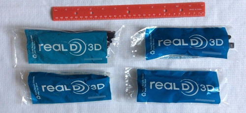 Lentes 3d Pasivas Real-d Polarizacion Circular
