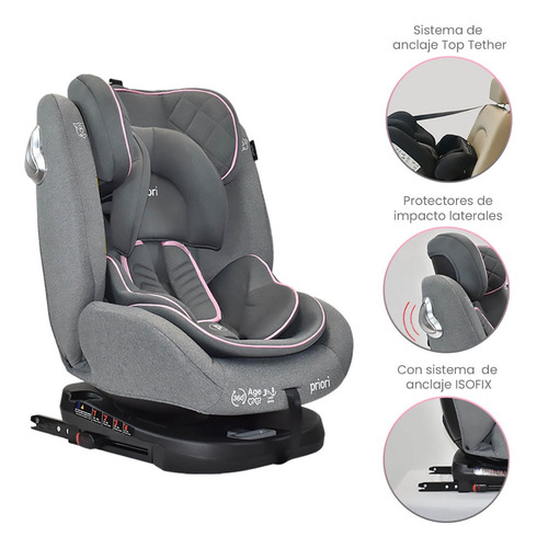 Silla Carro Bebé First Plus Isofix Priori