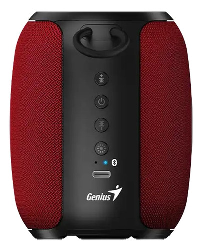 Parlante Portatil Genius Sp-915bt Bluetooth Rojo