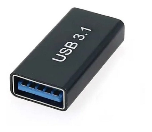 Adaptador Usb Tipo C Hembra A Usb 3.0 Hembra