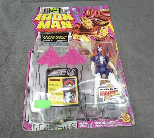 Spider Woman Iron Man Toy Biz
