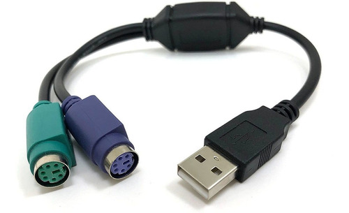 Micro Conectores, Inc. Adaptador Usb Activo A Doble Ps/2 (g0