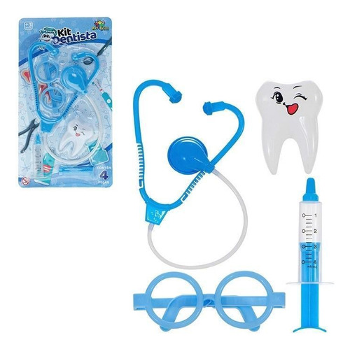 Kit Dentista Azul Art Brink