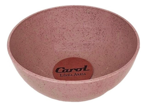 Bowl Plastico 14 Cm Carol Linea Areia Color Rosa