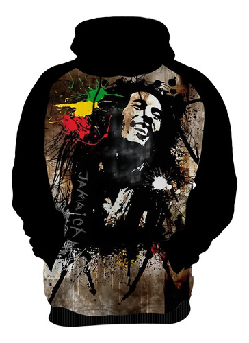 Moletom Casaco Bob Marley Rei Do Reggae Som Novidade Hd 13