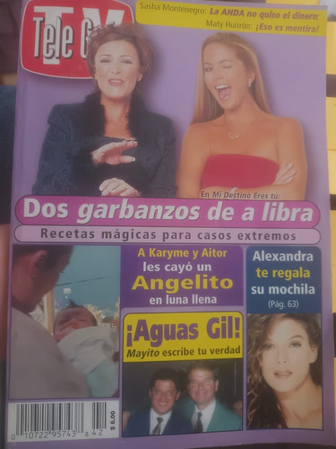 Lucero, Sylvia Pasquel, Chayanne, Carlos A Revista Tele-guía