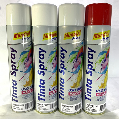 Pintura Aerosol Spray Esmalte Blanco Mate #1 400ml M62