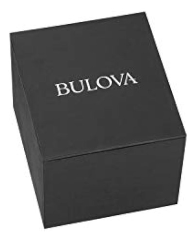 Bulova Reloj Clásico De 40 Mm Para Hombres Con Correa De Cue