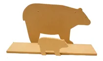 Comprar Estante 50 Cm. Oso Mdf Niños Decoración Dormitorio Mdf
