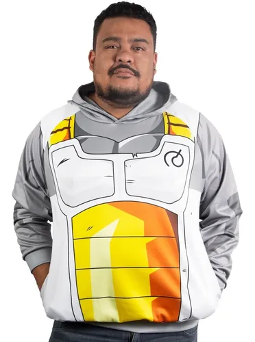 carbón Mejor Implacable Sudadera Sublimada Vegeta Gris Hoodie