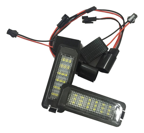2 Luces Led De 24 Luces Led Para Matrícula B6 B7 Mk5 Mk6-fs