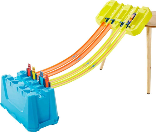 Caja Rapida Hot Wheels Track Builder Gravity Con Gas De L...