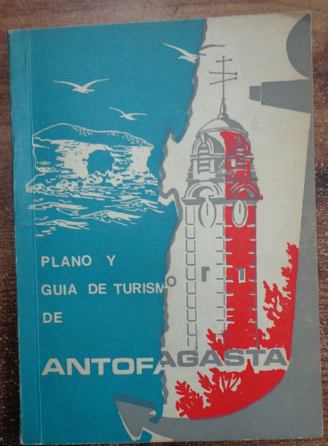 Antofagasta Plano Guia Mapas Turismo 1968 Fotos