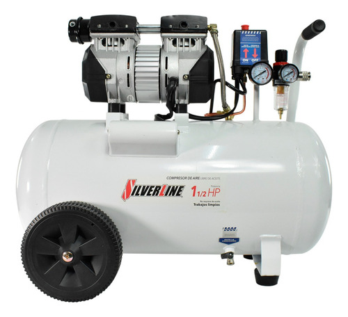 Compresor 1.5 Hp 50 Lts Silverline