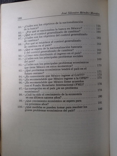 100 Preguntas Y Respuestas En Torno A La Economía Mexicana (Usado)