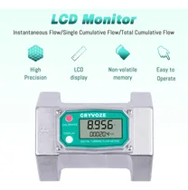 Comprar Medidor De Flujo Turbina 3 Pulgada Agua Aceite Combustible