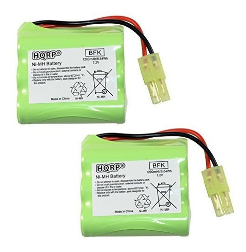 Hqrp 2-pack Batería Compatible Con Tiburón V2945z V2945 V295