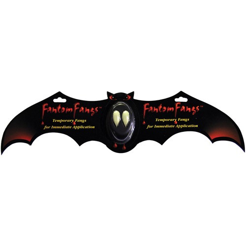 Cardado Bat Fantom Colmillos Halloween Accesorios