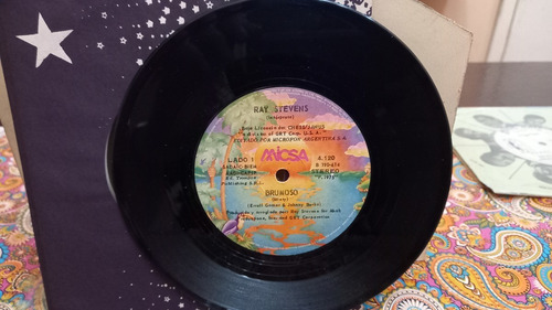 Ray Stevens Brumoso Vinilo Simple 1975 Como Nuevo Nm (Usado)