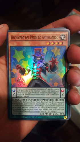 Hechicero Del Pendulo Artistamigo Super Raro Yugi-oh