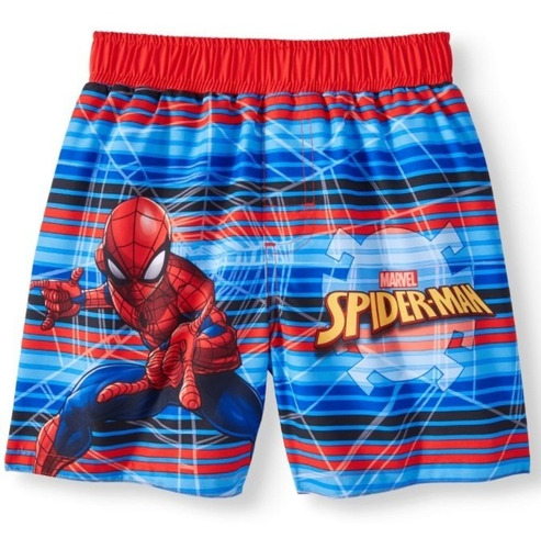 Shorts Playeros De Niños Paw Patrol Spiderman Cars Batman