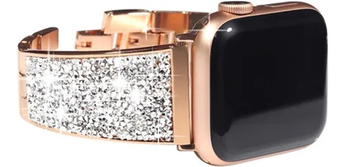 Correa Para Apple Watch Para Mujer 44mm Brillante Elegante