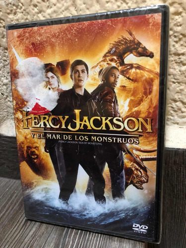 Percy Jackson Y El Mar De Los Monstruos Dvd Logan Lerman